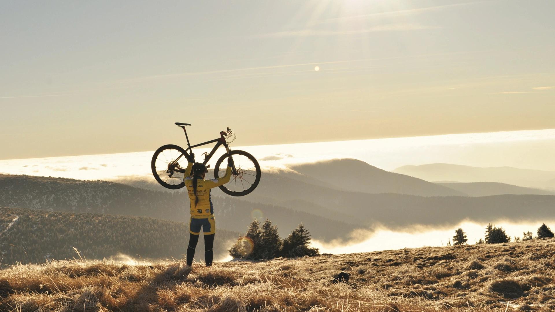 Pistes de VTT dans le massif de Bavella